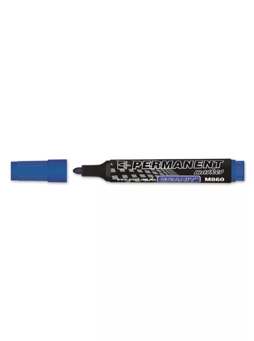 Alkoholos marker, 3-4 mm, kúpos, GRANIT "M860", kék (TGM860K)