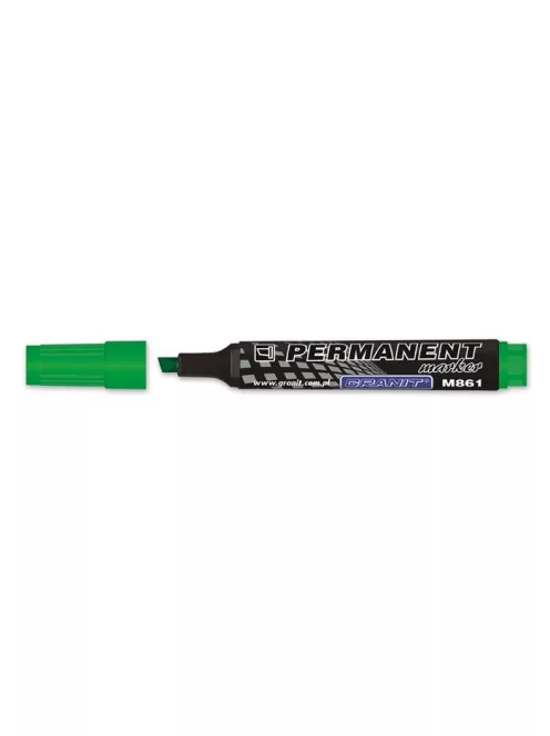Alkoholos marker, 1-5 mm, vágott, GRANIT "M861", zöld (TGM861Z)