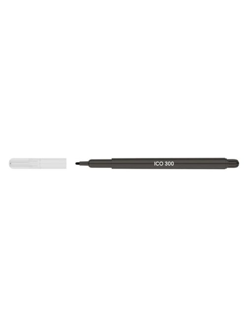 Rostirón, 1 mm, ICO "300", fekete (TIC300FKU)
