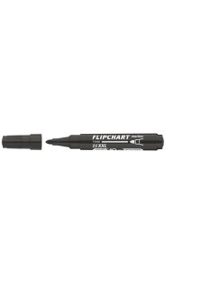   Flipchart marker, 1-3 mm, kúpos, ICO "Artip 11 XXL", fekete (TICA11XFK)