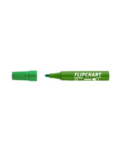   Flipchart marker, 1-3 mm, kúpos, ICO "Artip 11", zöld (TICA11Z)