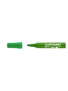   Flipchart marker, 1-3 mm, kúpos, ICO "Artip 11", zöld (TICA11Z)