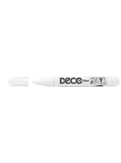 Lakkmarker, 2-4 mm, ICO "Decomarker" fehér (TICLAF)
