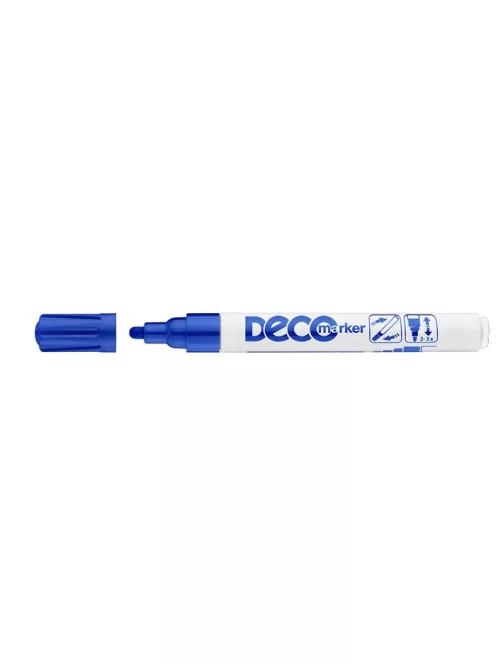 Lakkmarker, 2-4 mm, ICO "Decomarker" kék (TICLAK)