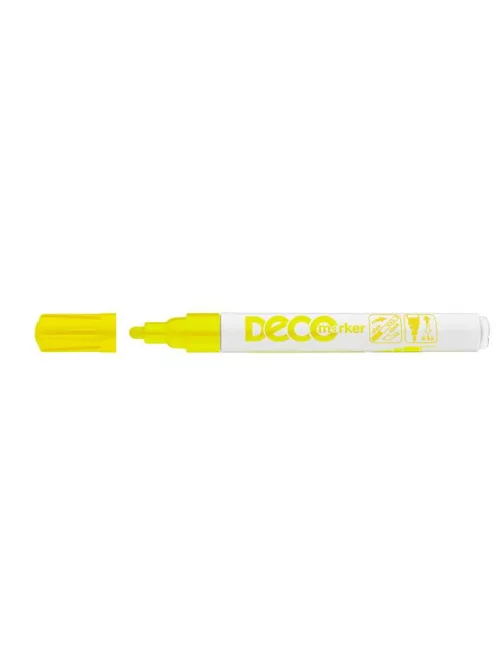 Lakkmarker, 2-4 mm, ICO "Decomarker" sárga (TICLAS)