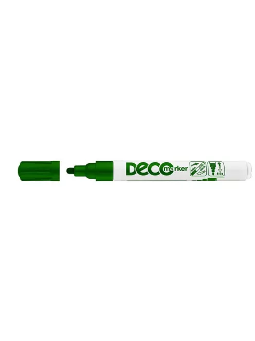 Lakkmarker, 2-4 mm, ICO "Decomarker" zöld (TICLAZ)