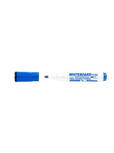   Tábla- és flipchart marker, 1-3 mm, multifunkciós, ICO "Markeraser" kék (TICMEK)