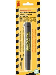   Alkoholos marker, ipari, 1-3 mm, kúpos, mágnessel, ICO "Magnetic industrial permanent 11 XXL", fekete (TICP11IXFK)