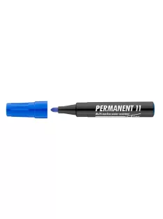   Alkoholos marker, 1-3 mm, kúpos, ICO "Permanent 11", kék (TICP11K)