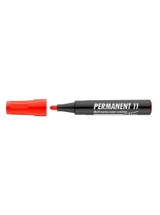   Alkoholos marker, 1-3 mm, kúpos, ICO "Permanent 11", piros (TICP11P)