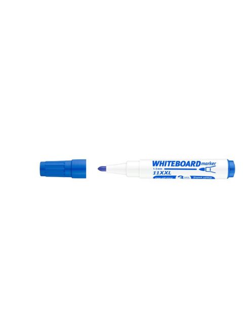 Tábla- és flipchart marker, 1-3 mm, kúpos, ICO "Plan 11 XXL", kék (TICPL11XK)