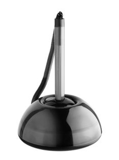   Ügyféltoll, 0,8 mm, füstszínű tolltest, ICO "Lux" kék (TICPPLUXTFK)