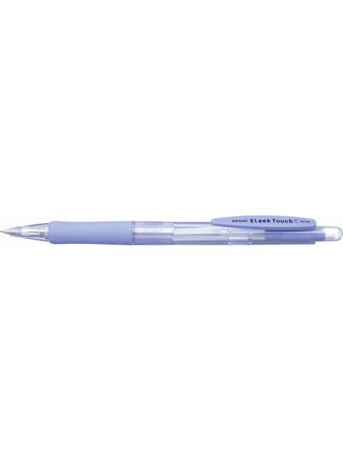 Nyomósirón, 0,5 mm, kék tolltest, PENAC "SleekTouch" (TICPSMK)