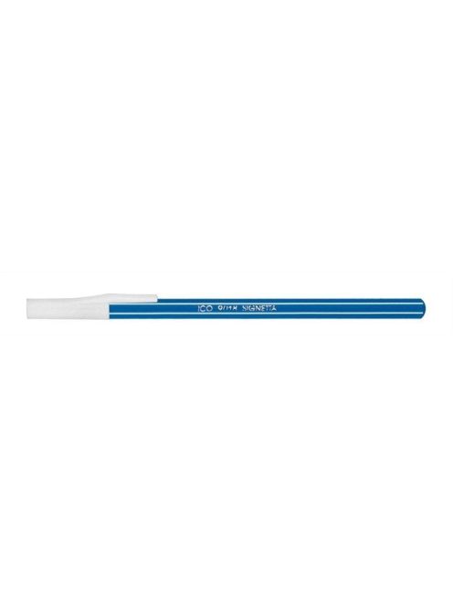 Golyóstoll, 0,7 mm, kupakos, ICO "Signetta", kék (TICSI01) (TICSI01)