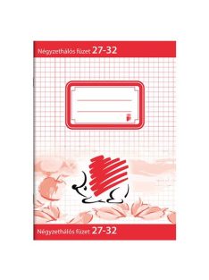   Füzet, tűzött, A5, kockás, 32 lap, ICO "Süni" (TICSU2732)