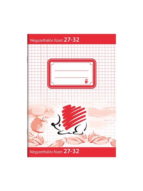 Füzet, tűzött, A5, kockás, 32 lap, ICO "Süni" (TICSU2732)