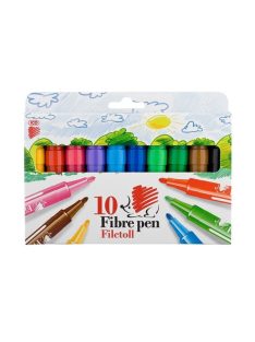   Filctoll készlet, 1-3 mm, ICO "Süni", 10 különböző szín (TICSUF10V)