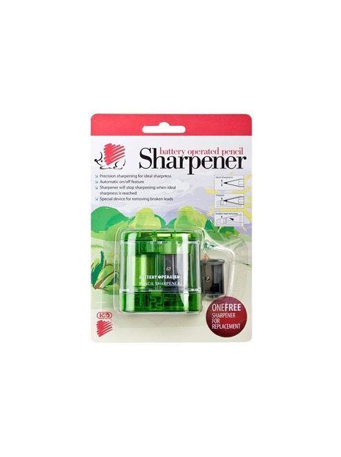 Hegyező, asztali, elemes, ICO "Süni" (TICSUHE1)