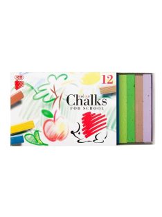   Táblakréta, ICO "Süni", 12 különböző szín (TICSUK12)