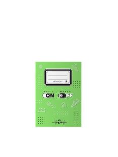   Füzet, tűzött, A5, lecke, 34 lap, ICO "Music on-off" (TICSULFMOO)