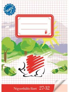   Füzet, tűzött, A5, kockás, 32 lap, ICO "Süni Sulikész" (TICSUSK2732)