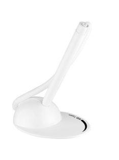   Ügyféltoll, 0,8 mm, fehér tolltest, ICO "T-Pen", kék (TICTPENF)