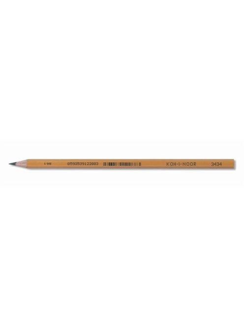 Színes ceruza, hatszögletű, KOH-I-NOOR "3434", zöld (TKOH3434)