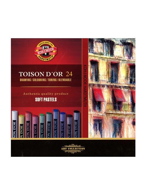 Porkréta, KOH-I-NOOR "Toison 8514/24", 24 különböző szín (TKOH8514)