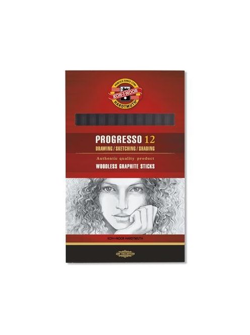 Grafitceruza, 8B, KOH-I-NOOR "8911 Progresso" (TKOH89118B)