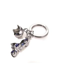   Kulcstartó, 2 charm dísszel, SWAROVSKI® kristályokkal, TROIKA "Key cruising" (TROKR1323CH)