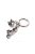 Kulcstartó, 2 charm dísszel, SWAROVSKI® kristályokkal, TROIKA "Key cruising" (TROKR1323CH)