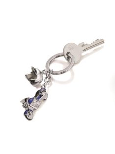  Kulcstartó, 2 charm dísszel, SWAROVSKI® kristályokkal, TROIKA "Key cruising" (TROKR1323CH)