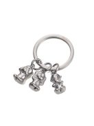 Kulcstartó, TROIKA "Three monkeys" (TROKR1718MA)