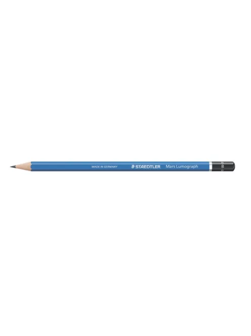 Grafitceruza, B, hatszögletű, STAEDTLER "Mars Lumograph 100" (TS100B)