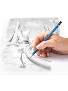 Grafitceruza készlet, fém doboz, hatszögletű, STAEDTLER "Mars Lumograph 100", 12 különböző keménység (TS100G12S)