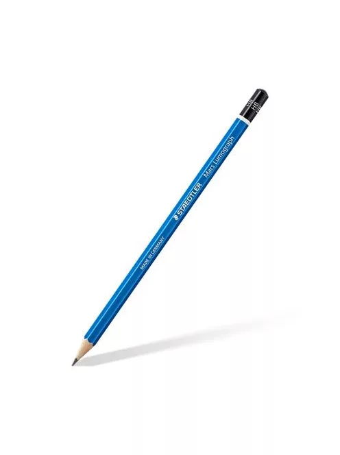 Grafitceruza készlet, fém doboz, hatszögletű, STAEDTLER "Mars® Lumograph® 100", 24 különböző keménység (TS100G24)
