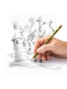 Grafitceruza, 2B, hatszögletű, STAEDTLER "Noris 120" (TS1200)