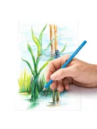 Akvarell ceruza készlet, hatszögletű, STAEDTLER® "146 10C", 12 különböző szín (TS14610CC12)