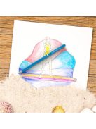 Akvarell ceruza készlet, hatszögletű, STAEDTLER® "146 10C", 24 különböző szín (TS14610CC24)