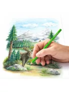 Színes ceruza készlet, hatszögletű, STAEDTLER "146 C", 24 különböző szín (TS146CC24)