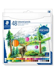   Színes ceruza készlet, hatszögletű, STAEDTLER "146C", 48 különböző szín (TS146CC48)