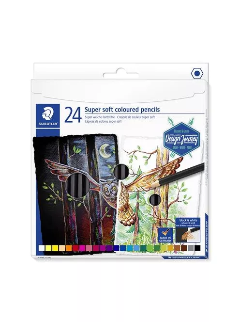 Színes ceruza készlet, hatszögletű, STAEDTLER "149 C", 24 különböző szín (TS149CC24)