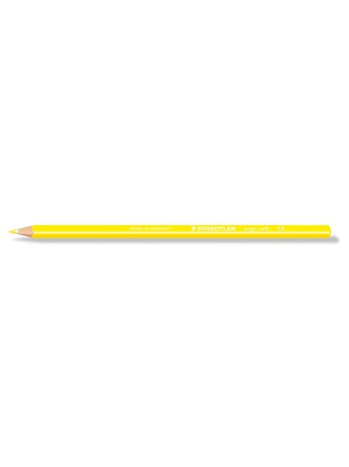 Színes ceruza, háromszögletű, STAEDTLER "Ergo Soft 157", sárga (TS1571)