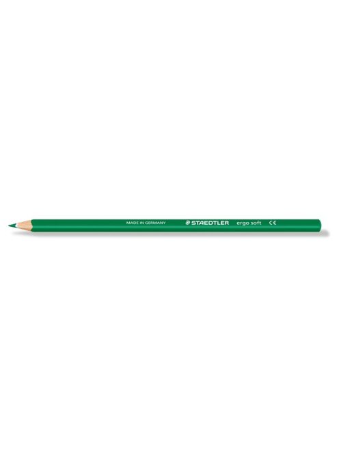 Színes ceruza, háromszögletű, STAEDTLER "Ergo Soft 157", zöld (TS1575)