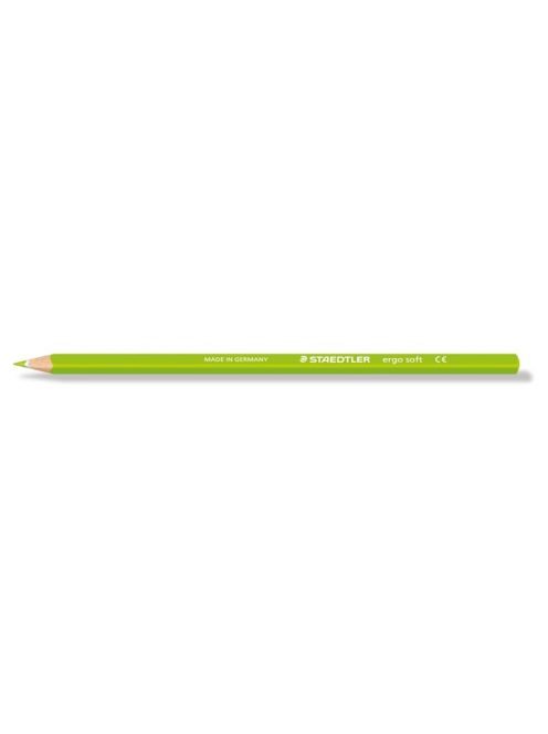 Színes ceruza, háromszögletű, STAEDTLER "Ergo Soft 157", világoszöld (TS15750)