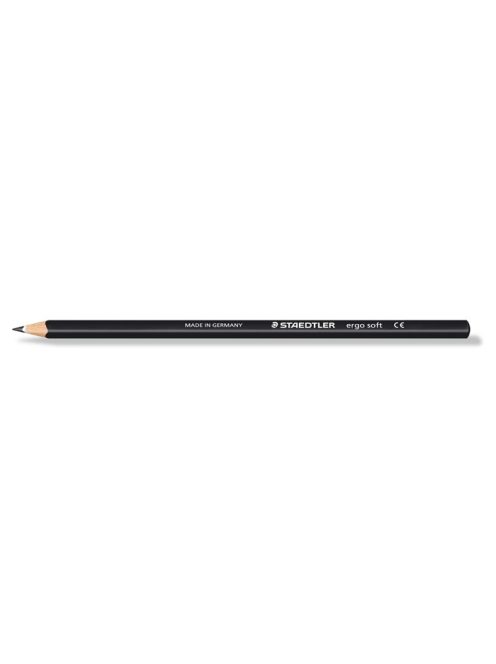 Színes ceruza, háromszögletű, STAEDTLER "Ergo Soft 157", fekete (TS1579)