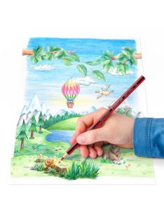   Színes ceruza készlet, hatszögletű, STAEDTLER "Noris Colour 185", 24 különböző szín (TS185CD2402)