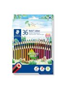 Színes ceruza készlet, hatszögletű, STAEDTLER "Noris Colour 185", 36 különböző szín (TS185CD36)