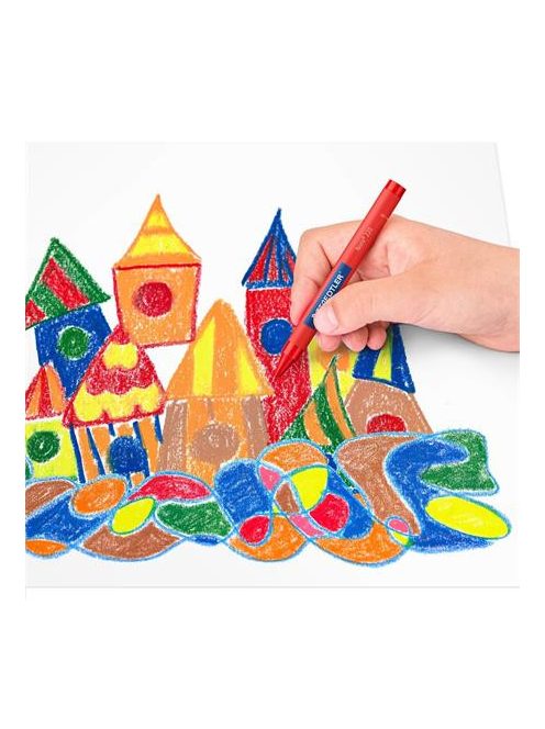 Zsírkréta, STAEDTLER "Noris 220", 24 különböző szín (TS220NC24)