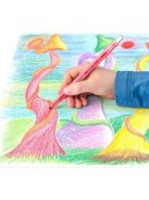 Zsírkréta, csavarós, STAEDTLER "Noris 221", 12 különböző szín (TS221NWP12)